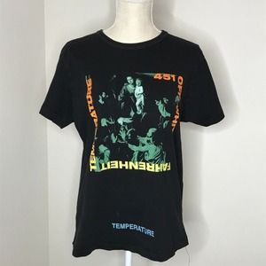 OFF WHITE c/o‎ Virgil ABLOH 451 Fahrenheit T-shirt Medium  2013
